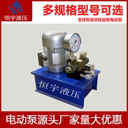 德州恒宇專業(yè)機械工程油泵 引領超高壓電動泵定制化供應，驅動液壓動力機械及元件制造新篇章